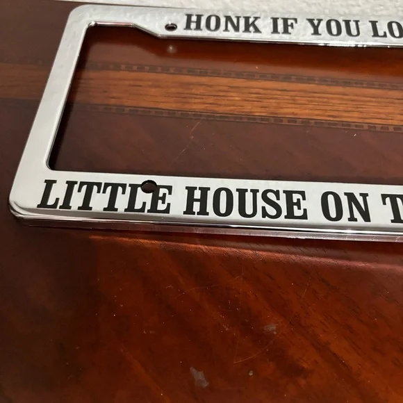 Brand New Little House on the Prairie License Plate Cover - Picture 3 of 5